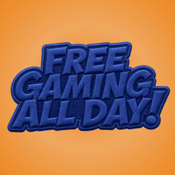 Come in for free gaming all day!