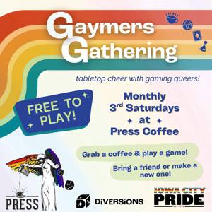 Gaymers Gathering at Press_Ongoing