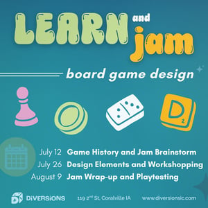 Learn and Jam Board Game Design