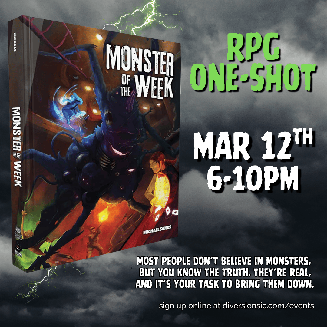 Monster of the Week RPG One-Shot