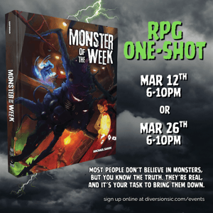 Monster of the Week RPG One-Shot