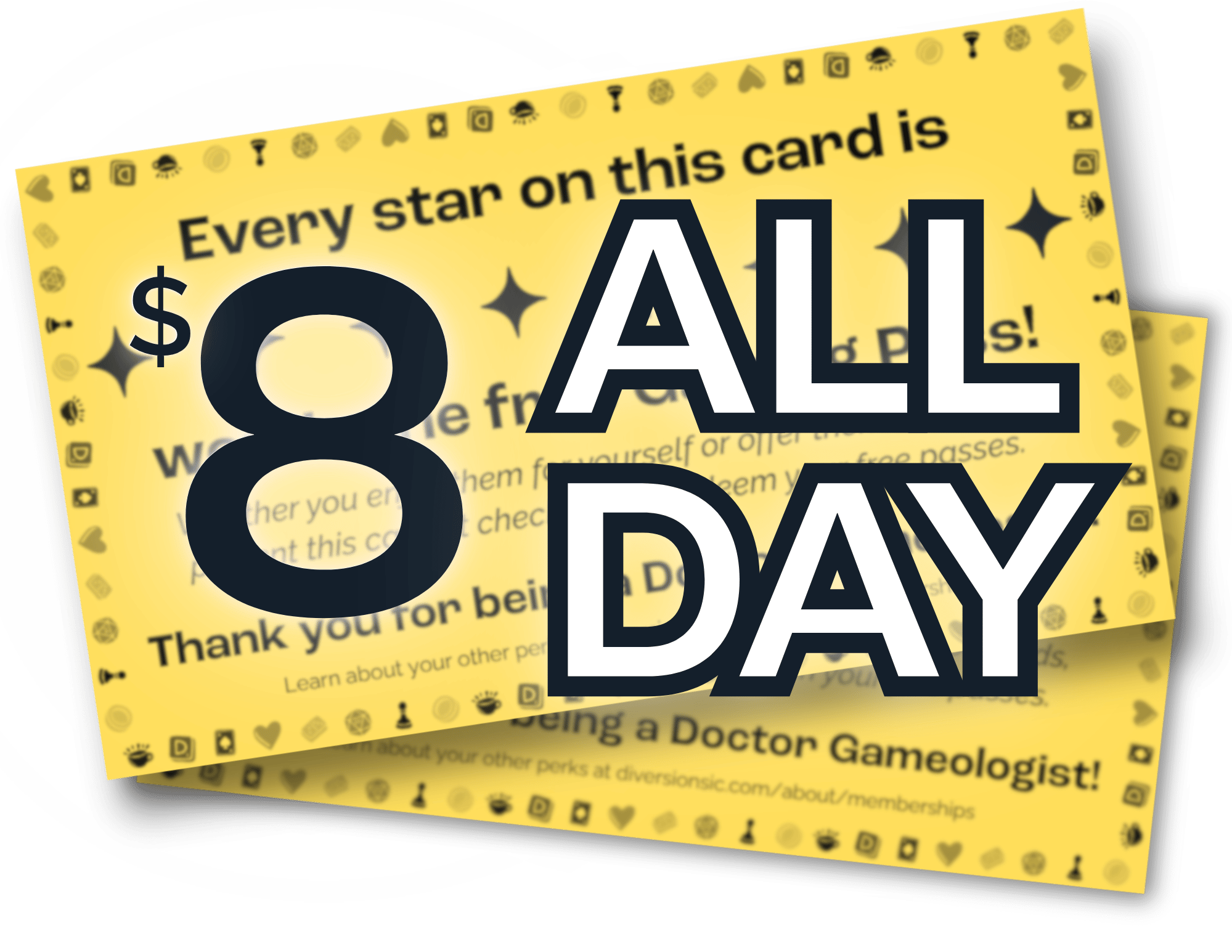 $8 all day
