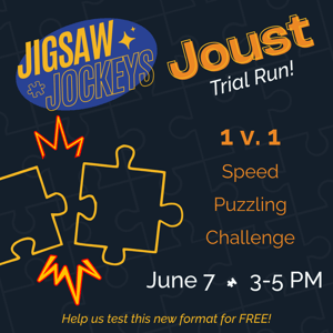 Jigsaw Jockeys June Joust